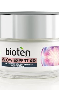 Ночной крем для лица Bioten Glow Expert 4D Anti-Dark Spot & Antiwrinkle Night Cream, 50 мл