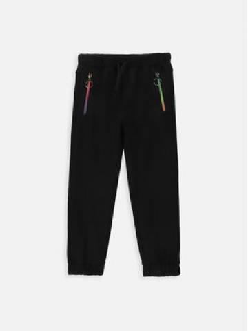 Coccodrillo Спортивні штани WC4120101JPK Чорний Regular Fit Coccodrillo Спортивні штани WC4120101JPK Чорний Regular Fit