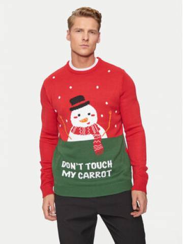 Only & Sons Светр Xmas 22031170 Червоний Regular Fit Only & Sons Светр Xmas 22031170 Червоний Regular Fit