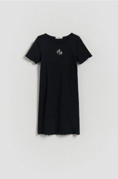 Reserved - Сукня з вишивкою - чорний - 227FW-99X