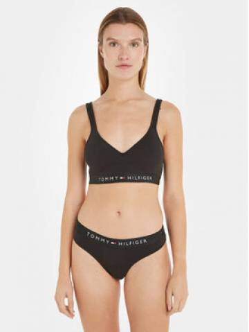 Tommy Hilfiger Стрінги UW0UW04146 Чорний Tommy Hilfiger Стрінги UW0UW04146 Чорний