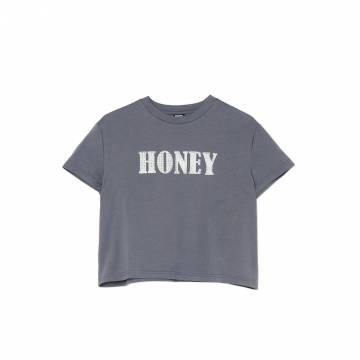 Cropp - Футболка з аплікацією - light grey Cropp - Футболка з аплікацією - light grey
