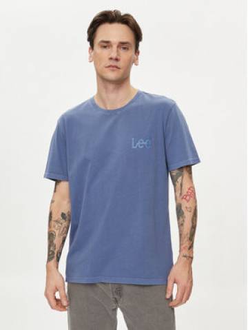 Lee Футболка Wobbly 112349080 Голубий Regular Fit Lee Футболка Wobbly 112349080 Голубий Regular Fit