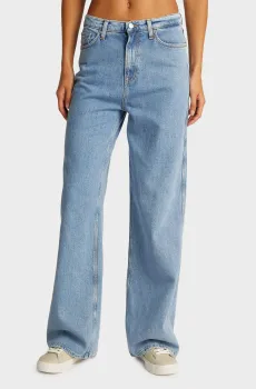 Женские голубые джинсы CLAIRE HR WD Голубой 26-32 Tommy Jeans DW0DW19558