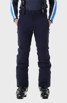 Мужские темно-синие лыжные брюки FEEL WARM Синий 46 CMP 3W04467-N950