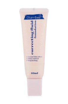 Уценка! Корректирующий тональный крем для лица GlamBee Fluid 01, 40 мл