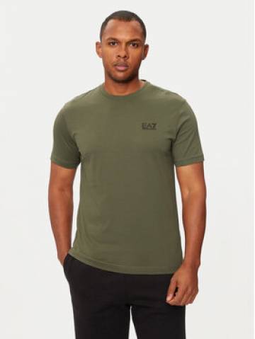EA7 Emporio Armani Футболка 8NPT25-PJVPZ Зелений Regular Fit EA7 Emporio Armani Футболка 8NPT25-PJVPZ Зелений Regular Fit