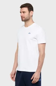 Мужская белая футболка TEE RUN STYLE Белый S Lotto 219497/0F1