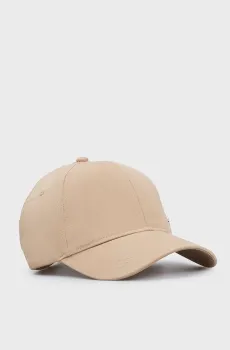 Женская бежевая кепка Бежевый ONESIZE Calvin Klein K60K613102