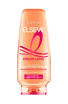 Бальзам LOreal Paris Elseve Dream Long Легкое расчесывание, для длинных поврежденных волос, 200 мл