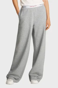 Женские светло-серые спортивные брюки TJW TAPE SWEATPANTS EXT Серый S Tommy Jeans DW0DW20208