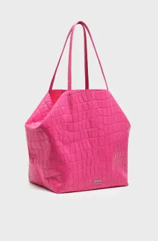 Женский розовый кожаный шоппер Розовый ONESIZE Bimba Y Lola 261BBEJ8Q.10306