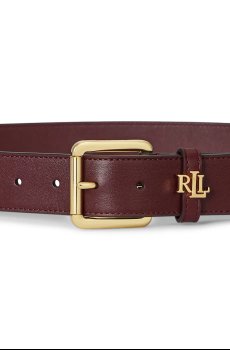 Кожаный ремень Lauren Ralph Lauren