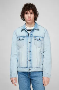 Мужская голубая джинсовая куртка Голубой M Levi’s® 72334;0599