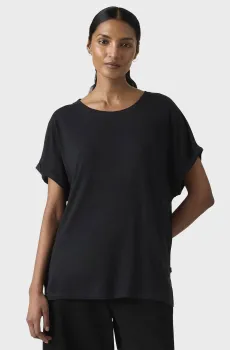 Женская черная льняная футболка Черный L Levi’s® 005IR;0001