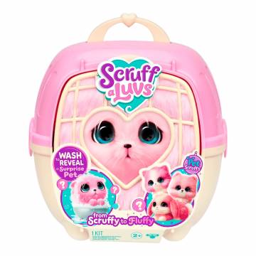 ​Мяка іграшка-сюрприз Scruff a Luvs Кудлате перетворення пудровий (30326)