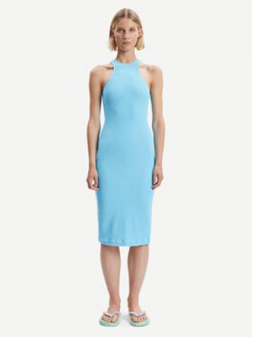 Samsøe Samsøe Повсякденна сукня Erin F23100111 Блакитний Slim Fit Samsøe Samsøe Повсякденна сукня Erin F23100111 Блакитний Slim Fit