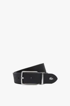 Мужской черный ремень Черный ONESIZE Lacoste RC4085000