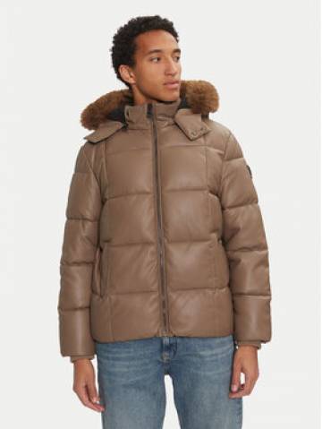 Guess Куртка зі штучної шкіри M4BL33 WGJB0 Коричневий Regular Fit Guess Куртка зі штучної шкіри M4BL33 WGJB0 Коричневий Regular Fit