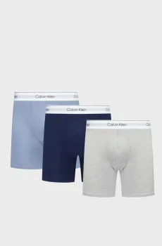 Мужские боксеры (3 шт) BOXER Разноцветный S Calvin Klein 000NB3964A