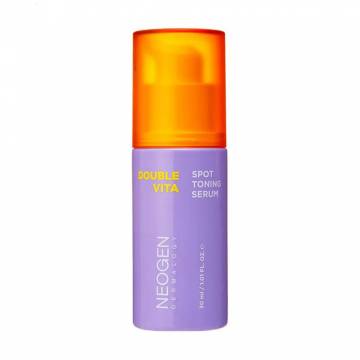 Осветляющая сыворотка для лица Neogen Dermalogy Double Vita Spot Toning Serum против пигментации и неровности тона, 30 мл Осветляющая сыворотка для лица Neogen Dermalogy Double Vita Spot Toning Serum против пигментации и неровности тона, 30 мл