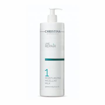 Увлажняющее мицеллярное молочко для лица Christina Line Repair Step 1 Moisturizing Micellar Milk, 500 мл Увлажняющее мицеллярное молочко для лица Christina Line Repair Step 1 Moisturizing Micellar Milk, 500 мл