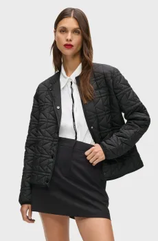 Женская черная куртка QUILT LIGHTWEIGHT Черный M Karl Lagerfeld B1W15041