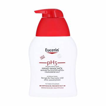 Cредство для мытья рук Eucerin рН5 Handwash Oil для сухой, чувствительной кожи, 250 мл Cредство для мытья рук Eucerin рН5 Handwash Oil для сухой, чувствительной кожи, 250 мл