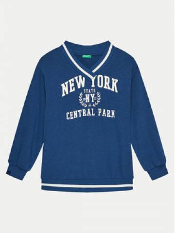 United Colors Of Benetton Світшот 32N4C400A Cиній Regular Fit United Colors Of Benetton Світшот 32N4C400A Cиній Regular Fit
