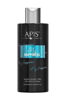 Уценка! Увлажняющий гель для душа Apis Natural Cosmetics My Happiness Moisturizing Shower Gel, 300 мл