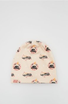 Reserved - Шапка-біні Back to the Future - кремовий - 9515M-01X