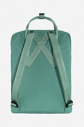 Рюкзак Fjallraven Kanken цвет зелёный большой однотонный F23510.664-664 Рюкзак Fjallraven Kanken цвет зелёный большой однотонный F23510.664-664