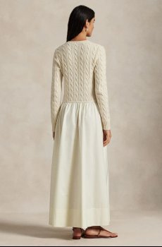 Платье с добавлением шерсти Polo Ralph Lauren