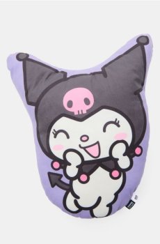 Декоративна подушка Kuromi - червонувато-ліловий