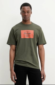 Хлопковая футболка Herschel