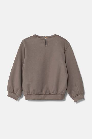 Детская кофта United Colors of Benetton цвет бежевый с принтом 34JZG10FQ Детская кофта United Colors of Benetton цвет бежевый с принтом 34JZG10FQ
