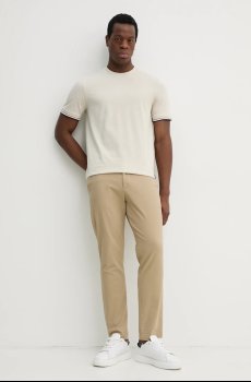 Хлопковая футболка BOSS Thompson 04