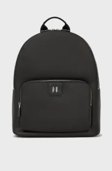 Мужской черный кожаный рюкзак Черный ONESIZE Karl Lagerfeld A1M30096;999