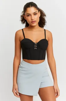 Женская голубая юбка-шорты Голубой S Tally Weijl SSHPECELINGS