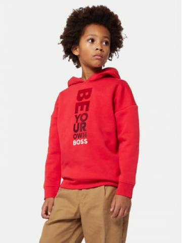 Boss Світшот J51199 D Червоний Regular Fit Boss Світшот J51199 D Червоний Regular Fit
