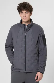 Мужская темно-серая куртка Серый XL BOSS 50541054;027