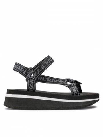 KARL LAGERFELD Босоніжки KL81900A Чорний KARL LAGERFELD Босоніжки KL81900A Чорний