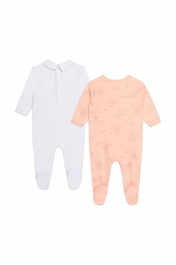 Детские хлопковые ползунки Kenzo Kids 2 шт Детские хлопковые ползунки Kenzo Kids 2 шт