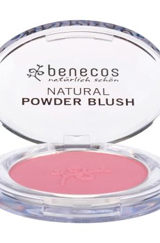 Уценка! Румяна для лица Benecos Compact Blush, Mallow Rose, 5.5 г