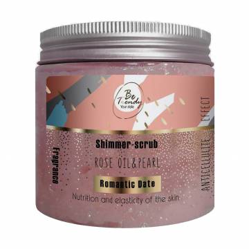 Шиммер-скраб для тела Be Trendy Shimmer Scrub Romantic Date, 300 г Шиммер-скраб для тела Be Trendy Shimmer Scrub Romantic Date, 300 г