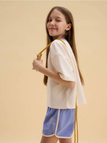 Reserved - GIRLS` T-SHIRT & SHORTS - різнобарвний - 689EG-MLC Reserved - GIRLS` T-SHIRT & SHORTS - різнобарвний - 689EG-MLC