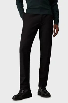 Мужские черные брюки TECH COTTON STRETCH TAPERED Черный 33-32 Calvin Klein K10K113745