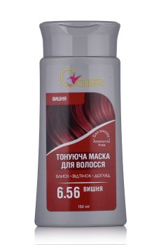Тонирующая маска для волос COLIBRI, 6.56 Вишня, 150 мл