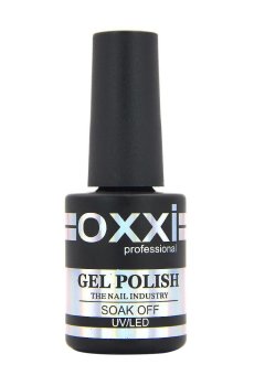Уценка! Гель-лак для ногтей Oxxi Professional Star 03 Серебристый, с глитером, 10 мл