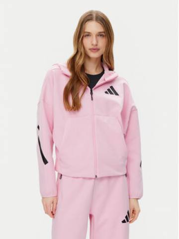 adidas Світшот Z.N.E. JC5393 Рожевий Loose Fit adidas Світшот Z.N.E. JC5393 Рожевий Loose Fit